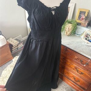 Elegant Black Women's Dress
